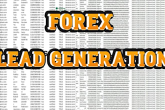 generate hot live forex lead, crypto lead, crypto forex lead, investor lead