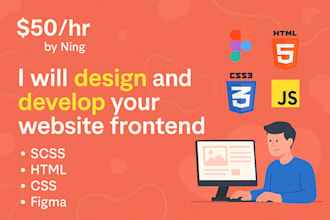 fix or build a responsive front end with expert UI design