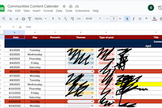 develop a strategic content calendar to boost your social media presence