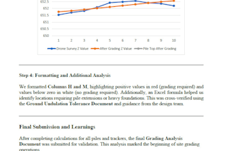 write a technical content with graphs and images