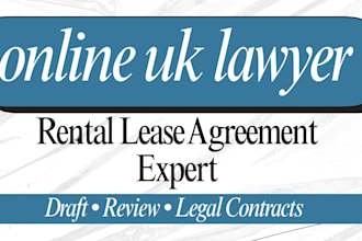 draft, review rental lease agreement, real estate legal contract demand letter
