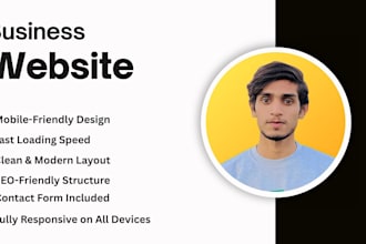 develop static html css bootstrap responsive website