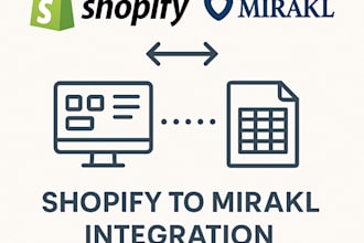 integrate mirakl and shopify