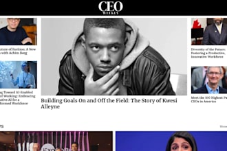 get you feature on CEO weekly magazine business news and magazine