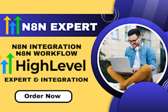 setup n8n automation gohighlevel n8n expert n8n go high level