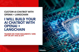 build an ai chatbot or automation using openai, langchain, and python