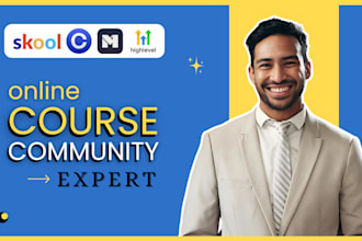 setup skool community circle so ghl mighty networks whop online course community