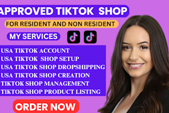 do USA tiktok shop  setup tiktok shop USA tiktok shop business representative
