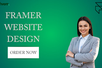 build framer website, framer landing page, framer website design