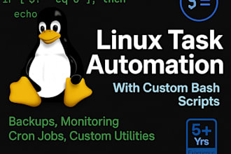 create bash scripts to automate linux server tasks