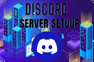 setup custom discord server within 48 hours
