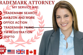 file and search patent, trademark registration attorney, amazon brand registry