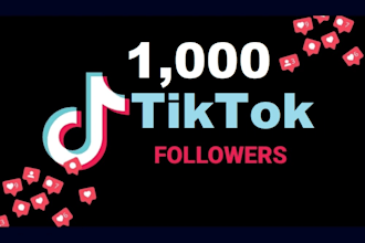get you 20,000 tiktok followers high quality service