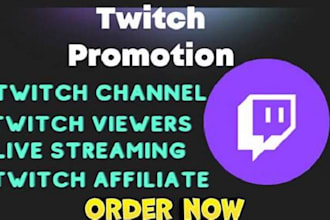 promote your channel to reach twitch affiliate twitch live viewers live streamer