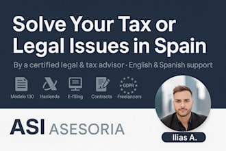 solve your spanish tax or legal problems fast and professionally