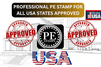 licensed architect structural engineering pe stamp in california connecticut nc