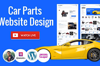 design car parts website autos parts website car equipment store parts website