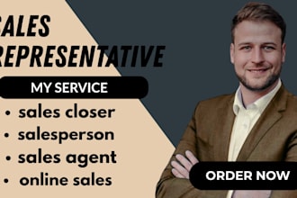 be your  high ticketing sales closer salesperson sales agent online sales
