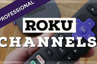 develop professional roku channel
