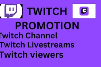 do twitch promotion twitch affiliate twitch partner twitch streamer live viewers