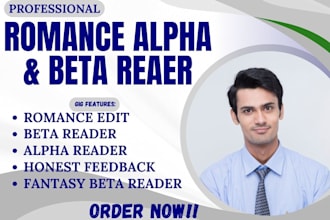 be romance beta reader, memoir beta reader, alpha reader, fantasy beta reading