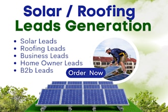 provide valid solar leads roofing leads USA, UK home owner leads
