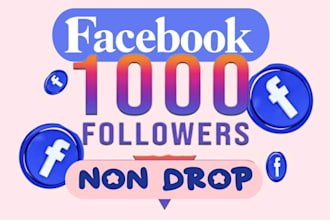 add your 1000 facebook like, followers organically
