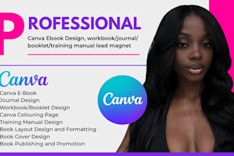 design canva ebook lead magnet pdf workbook cook book book layout in canva