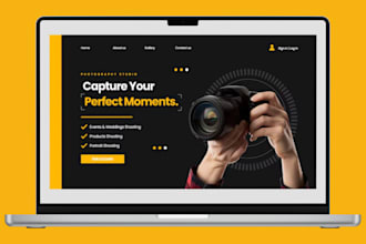 build photography website wedding event website dating website portfolio website