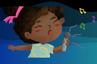 write kids learning songs, nursery rhymes, produce kids song, kids music lullaby