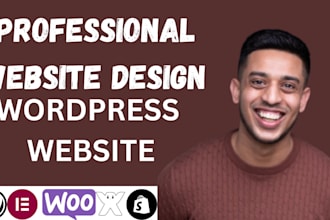do wordpress website development and wordpress website design elementor and divi