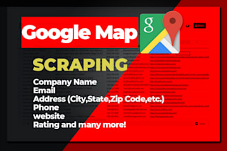 do google maps scraping and b2b lead generation expert