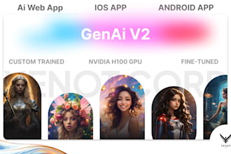 do ai website development, ai app development, ai image gen