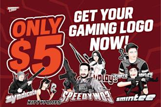 design gaming logo for gamers