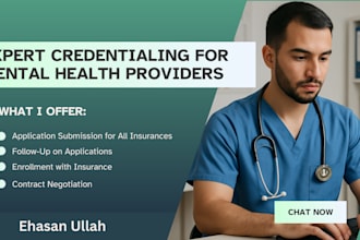 handle provider credentialing and enrollment with all payers
