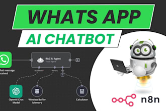build a whatsapp chatbot with business API, automation, and n8n flow fix