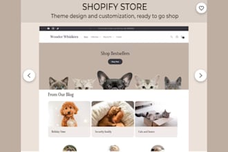 pet shopify store pet supplies pet product  dropshipping store