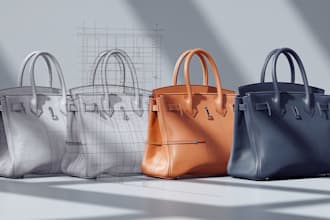 design custom leather bag, handbag, backpack, tech packs from sketch to product