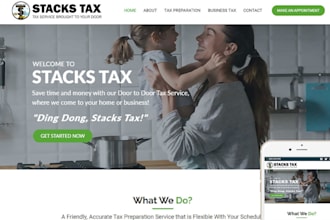 generate tax preparation bookkeeping leads financial consulting finance website