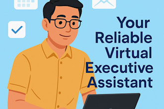 be your proactive and reliable virtual executive assistant