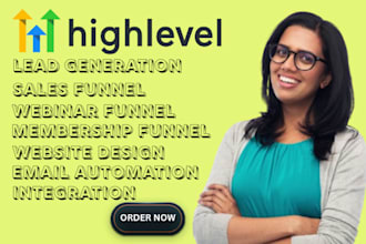 gohighlevel sales funnel, ghl website, automation, workflow, landing pages