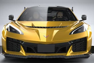 craft 3d realistic chevrolet car, zmodeler car,car wrap,car part,fix 3d vertices