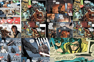 draw retro comic book vintage poster illustration, art deco, pop art, comic art