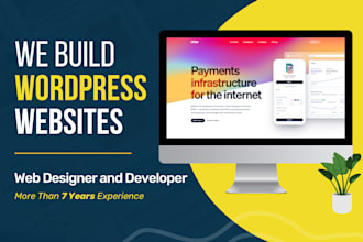 do a professional wordpress website design