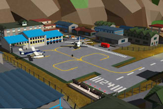 roblox map, roblox vfx or ro scripting for your roblox game development