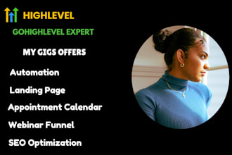 setup gohighlevel wesite gohighlevel workflow ghl automation gohighlevel expert