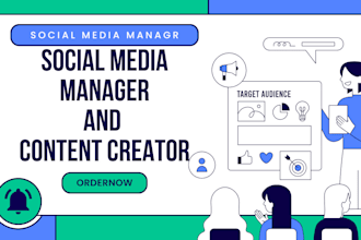 manage your social media and create viral content that grow your brand