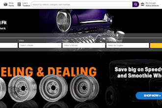 design auto parts website auto parts shopify store auto parts website