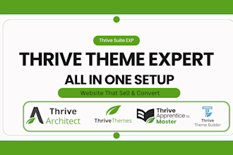 build thrive theme, thrive architect, thrive theme builder, thrive apprentice