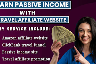 build amazon affiliate website, clickbank affiliate travel